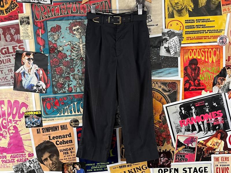 Vintage Kleinkind-Jungen Kinder 60Er-70Er Jahre Grau Plissee Boyville Sears Roebuck Co Gürtel Hose 4T Usa American Retro Preppy Mod Beatnik Style von VettedVintageWares