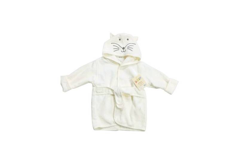 VewoTex Babybademantel Frottée mit Tiergesicht » Morgenmantel & Kleinkinder Badetuch, 100% Baumwolle » mit Kapuze und Gürtel von VewoTex