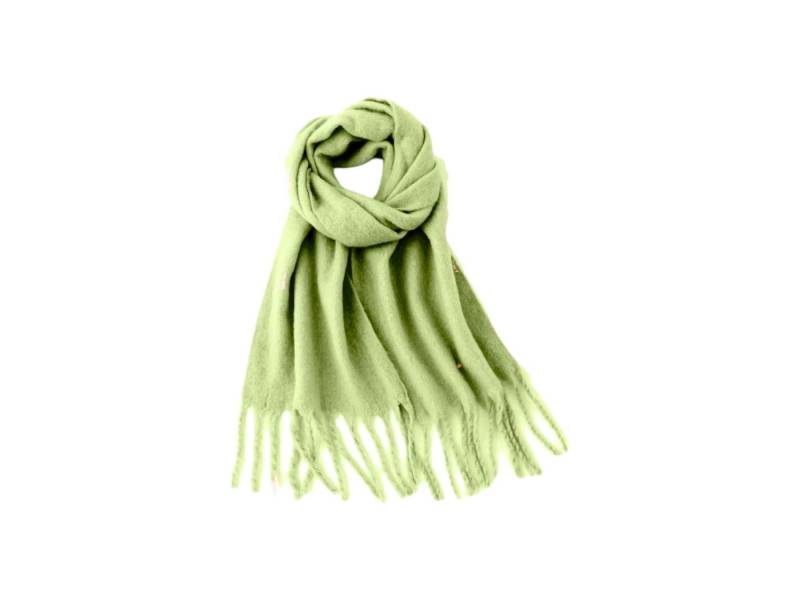 VewoTex Schal Fransenschal Bouclé » Damenschal 210 x 40 cm, (Einzelner Schal, 1-St. Kein Set), » Winter Damen Schal mit Fransen » Winterschal Super Soft von VewoTex