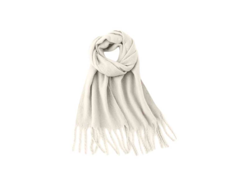 VewoTex Schal Fransenschal Bouclé » Damenschal 210 x 40 cm, (Einzelner Schal, 1-St. Kein Set), » Winter Damen Schal mit Fransen » Winterschal Super Soft von VewoTex