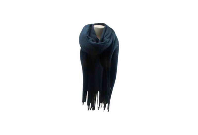 VewoTex Schal Winter Damen Schal » Winterschal Cashmera Soft Lurex, (Einzelner Schal, 1-St. einteilig), Damenschal 180 x 60 cm mit Fransen & feinen Glitzerfäden von VewoTex
