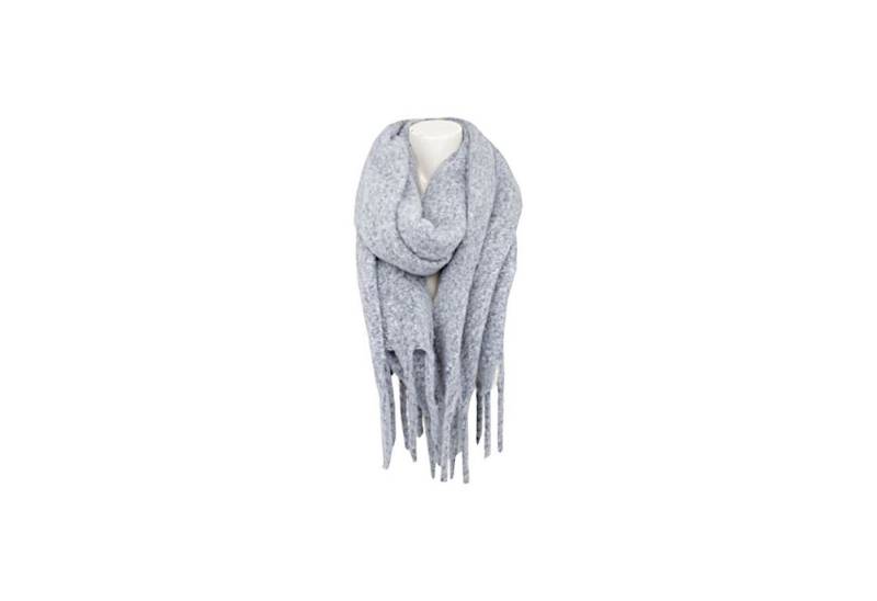 VewoTex Schal Winter Damen Schal » Winterschal Dread Style » Winterfarben, (Kein Set, 1-St. Einzelner Schal), » Fransenschal 187 x 50 cm » warmer Damenschal mit dicken Fransen von VewoTex