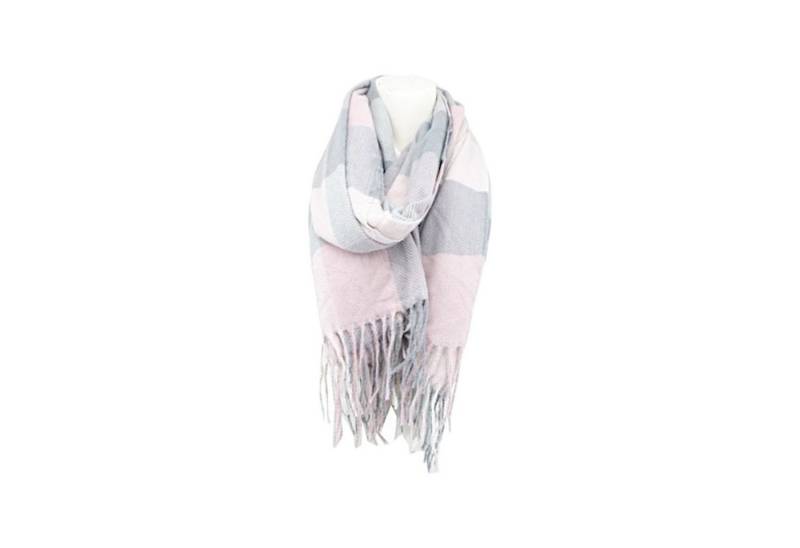 VewoTex Schal für Damen » Cashmera Soft » Winterschal Karo Muster, (Kein Set, 1-St. Einzelner Schal), » Damenschal » Fransenschal 180 x 65 cm von VewoTex