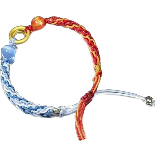 Einstellbare Handgefertigte Handgelenkskette Robustes Allloy Materialarmband Nuzar Und Loongs Emotionale Verbindung Nezha Armband Darstellt von Vexebnular
