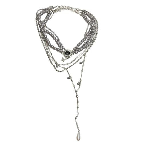 Mehrschichtige Perlen Halskette Trendy Mode Neck Schmuck Legierung Textur Perlen Halsschmuck Für Die Verbesserung Ihrer Täglichen Perlen Halskette Mehrschichtige Perlen Halskette Trendy Mode Neck Schmuck Legierung Textur Perlen Halsschmuck Für Die Verbesserung Ihrer Täglichen Perlen Halskette von Vexebnular
