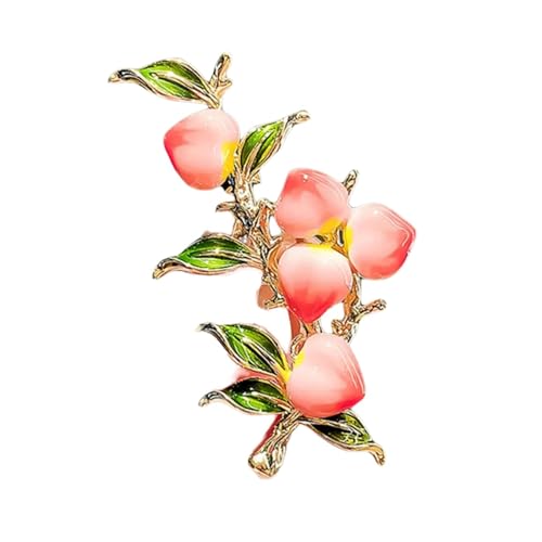 Vexebnular Emaillierte Tierbrosche Frauen Blumener Laitennadel Hochzeit Party Corsage Schmuckfrüchte Brosche Geeignet Für Verschiedene Anlässe von Vexebnular