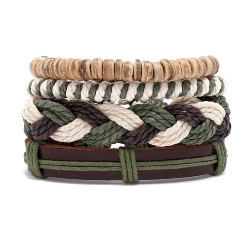 Vexebnular Handgefertigtes Multi Layer Perlenarmband Vintage Styles Handchain Mit Jutes Seil Und Ethnischem Accessoire Leder Vexebnular Handgefertigtes Multi Layer Perlenarmband Vintage Styles Handchain Mit Jutes Seil Und Ethnischem Accessoire Leder von Vexebnular