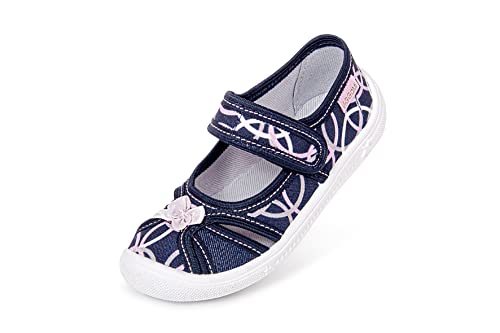 Vi-GGa-Mi Jungen Mädchen AGA DRUK Slipper, Dark Blue/White, 32 EU von Vi-GGa-Mi