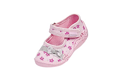 Vi-GGa-Mi Jungen Mädchen ALICJA Slipper, pink, 23 EU von Vi-GGa-Mi