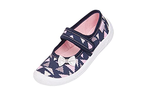 Vi-GGa-Mi Jungen Mädchen Edyta Slipper, Dark Blue/pink, 28 EU von Vi-GGa-Mi