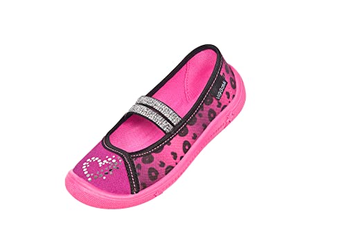 Vi-GGa-Mi Jungen Mädchen Eliza Slipper, Fuchsia, 29 EU von Vi-GGa-Mi