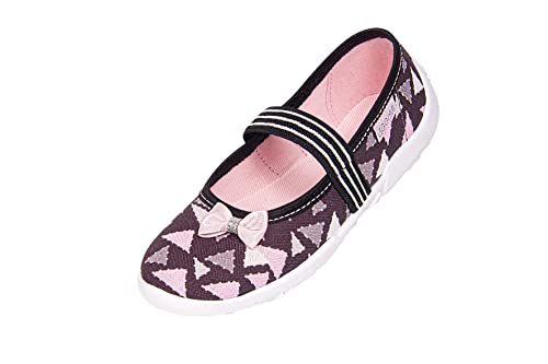 Viggami Mädchen Hausschuhe Ballerinas Tschechin (Jola Grafit, 27 EU) von Viggami