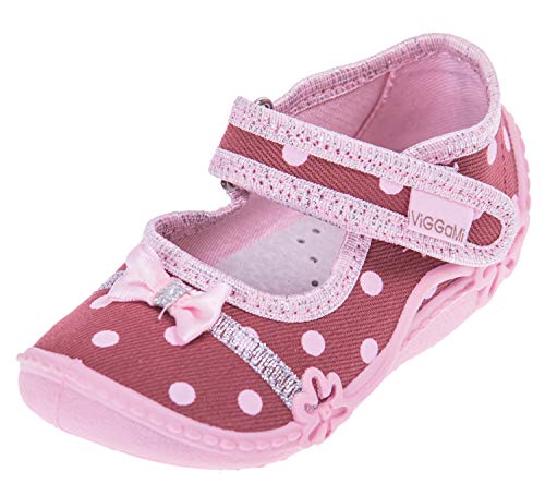 Vi-GGa-Mi Laura Slipper, Copper/Light pink, 23 EU von Vi-GGa-Mi