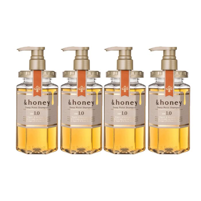 ViCREA - & honey Deep Moist Shampoo Step1.0 - 440ml (4ea) Set von ViCREA