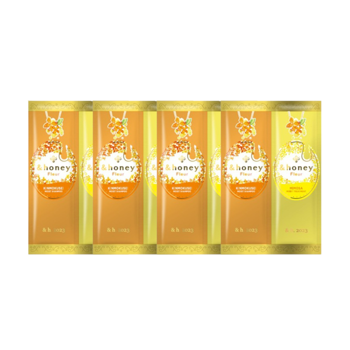 ViCREA - & honey Fleur Shampoo & Treatment Trial Set - 10ml+10g - (4ea) Set von ViCREA