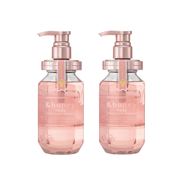 ViCREA - & honey Melty Moist Repair Shampoo Step1.0 - 440ml (2ea) Set von ViCREA