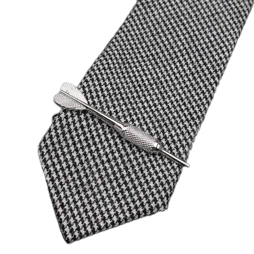 ViLLeX Krawattenklammern für Herren, Krawattenklammer aus rostfreiem, niedlichem Bart, Metall, for Herren, Krawattenklammern, Anstecknadel for Herrengeschenk (Farbe: 3) (Color : 4) von ViLLeX