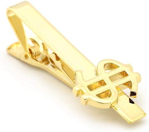 ViLLeX Krawattenklammern für Herren, Kupfer Gold Form Krawattenklammer Herrenschmuck von ViLLeX