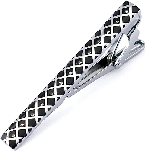 Krawattenklammern für Herren, Männer Metall Silber Gold Einfache Krawatte Krawattenklammer Verschluss Clip Klemmstift Männer Edelstahl for Geschäftsmann Krawatte Krawattenklammern (Farbe: LJ 114) (Co von ViLLeX