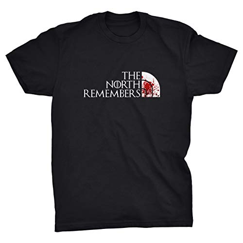 The North Remembers Thrones T-Shirt (Black, L) von Viper