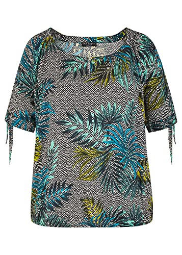 Via Appia Due Damen Extravagante Print-Bluse von Via Appia Due