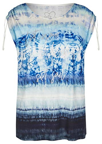 Via Appia Due Damen Sommerliches Top mit Batik-Muster von Via Appia Due