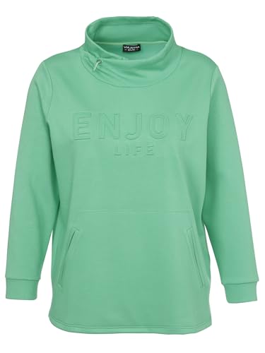 Via Appia Due Damen Sportives Sweatshirt in unifarbenem Design von Via Appia Due