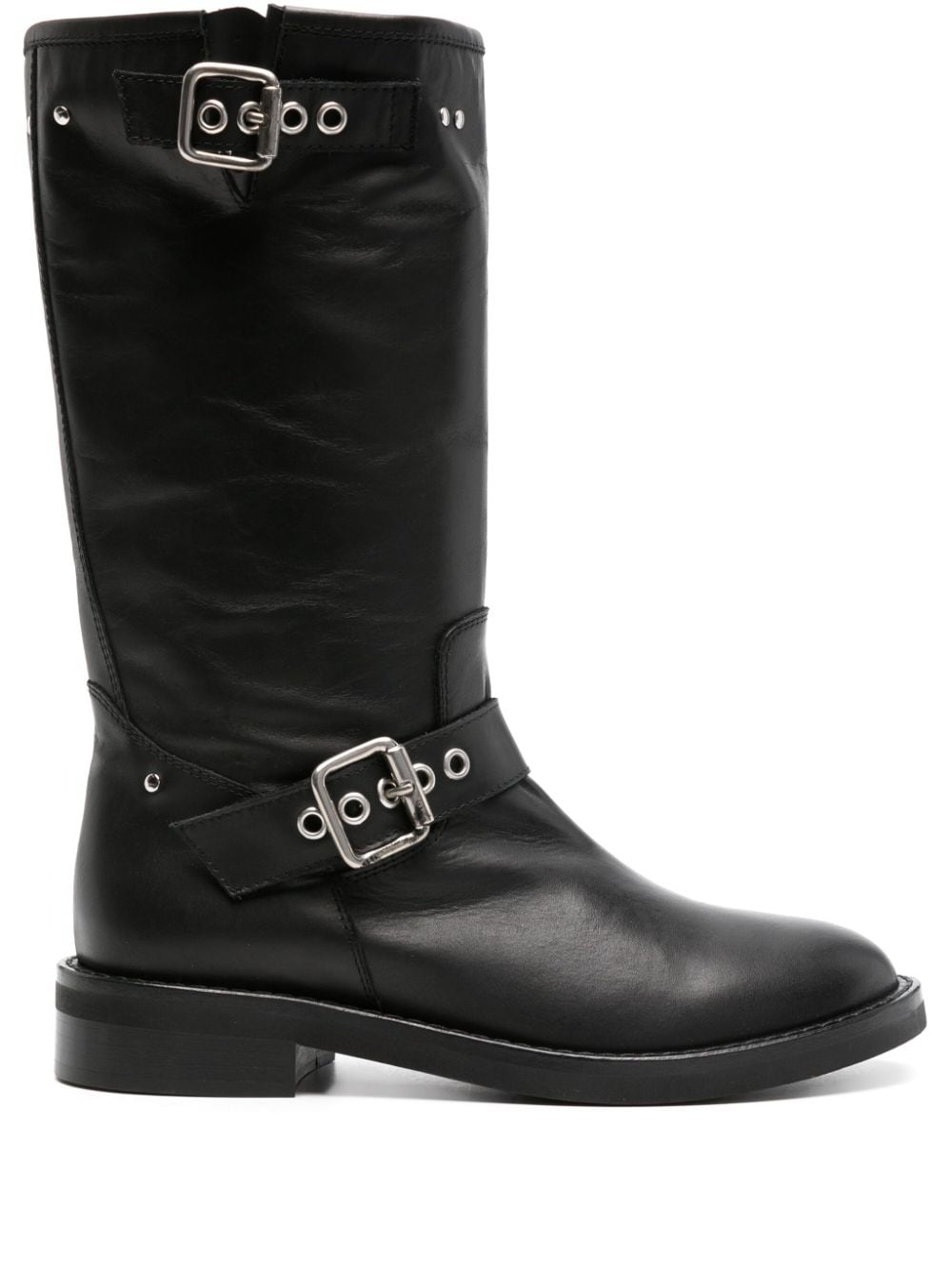 Via Roma 15 Halbhohe Malibu Stiefel - Schwarz von Via Roma 15