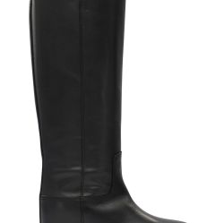 Via Roma 15 Schwarze Leder Stiefeletten von Via Roma 15