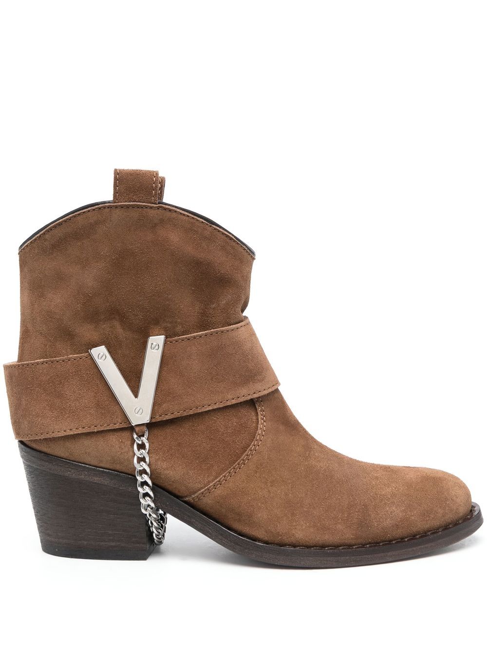 Via Roma 15 Stiefel im Western-Look - Braun von Via Roma 15