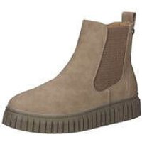 Via della Rosa Chelsea Boots Damen beige von Via della Rosa