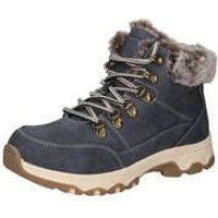 Via della Rosa Schnür Boots Damen blau von Via della Rosa