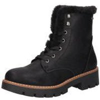 Via della Rosa Schnür Boots Damen schwarz von Via della Rosa