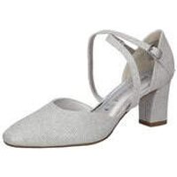 Via della Rosa Spangenpumps Damen silber von Via della Rosa