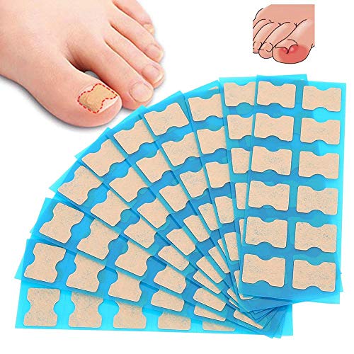 Zehennagel-Korrekturpflaster für Eingewachsene Nagel Zehennägel,Fußpflege Pediküre Aufkleber Zehennagel Pflege Tool Zehennagel Ingrown Korrektur (48pcs) von ViaGasaFamido