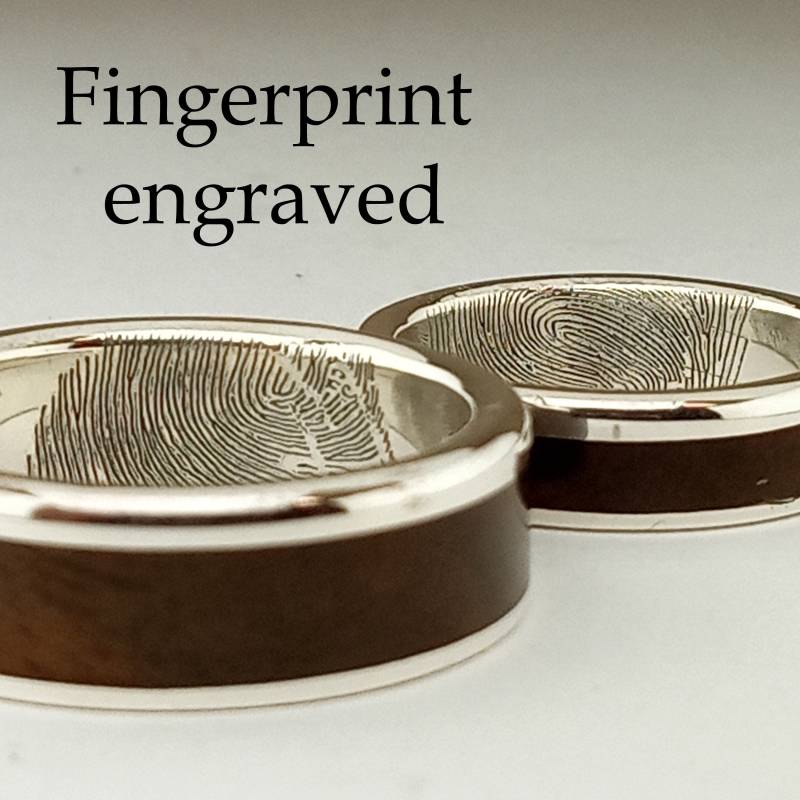 Aufnahme Von 1 Fingerabdruckring + Text von ViademonteJewelry