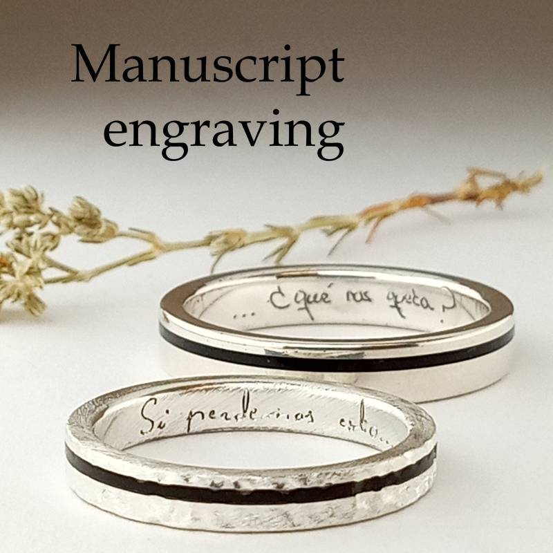 Aufnahme Von 1 Signaturring Und/Oder Handschrift von ViademonteJewelry