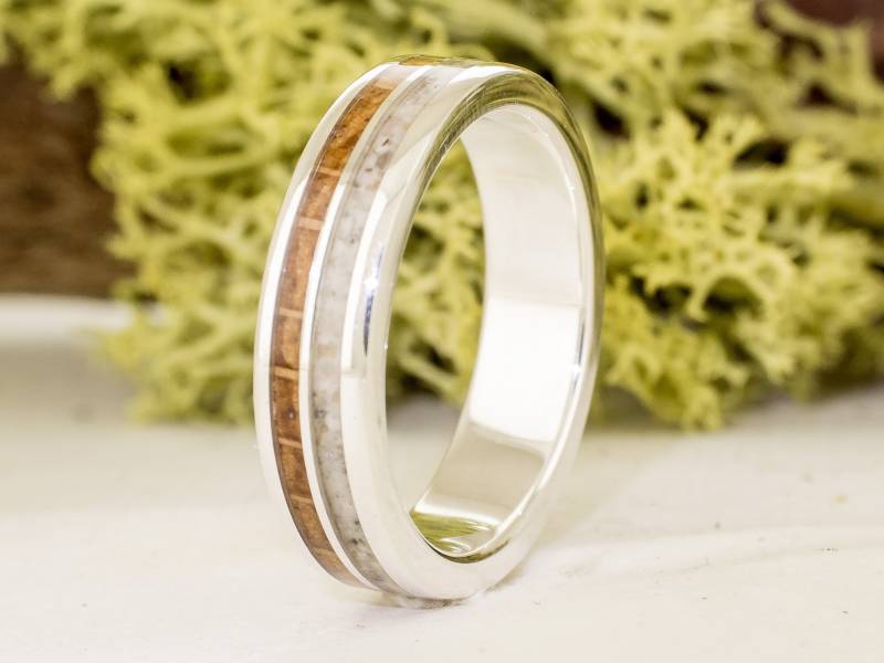 sterling Eiche Und Sand Ring - Custom von ViademonteJewelry