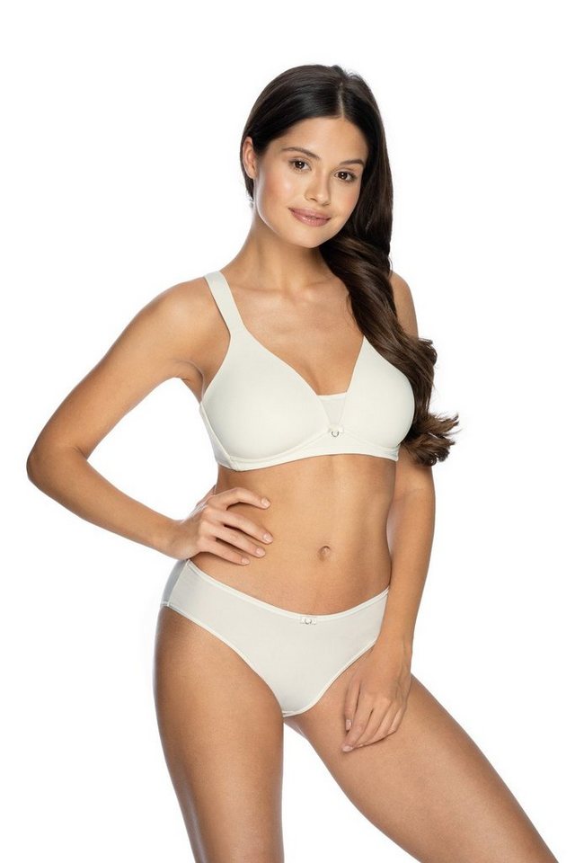 Viania Schalen-BH 221464 (1) Serie Jessy bügellos gemoldete Cups Farbe Cream von Viania