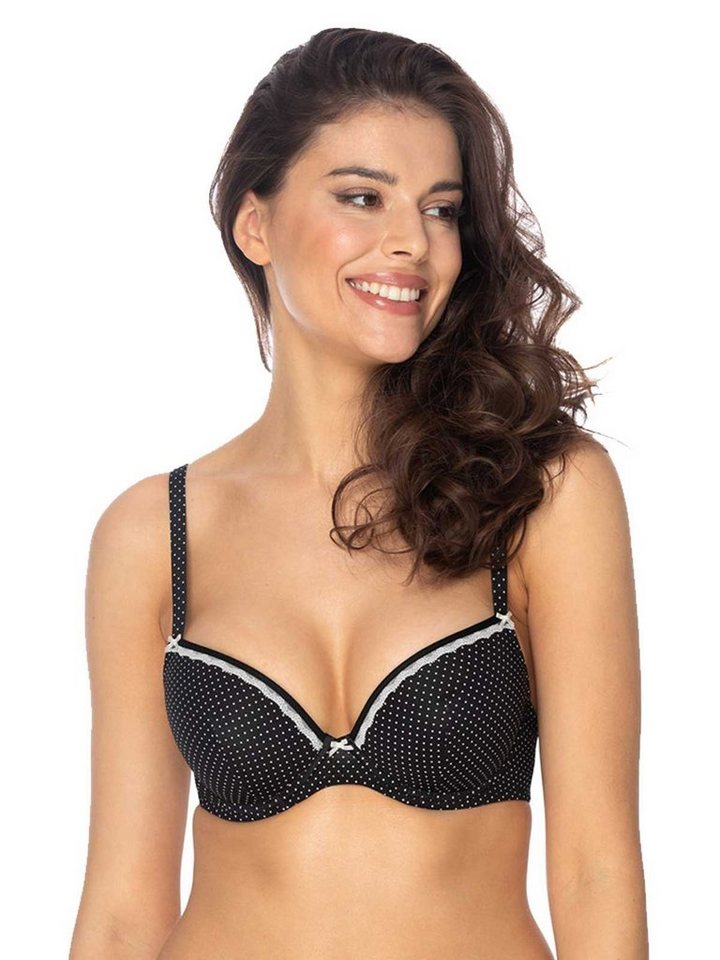 Viania Schalen-BH Schalen BH mit Bügel Dotty (Stück, 1-tlg) - von Viania