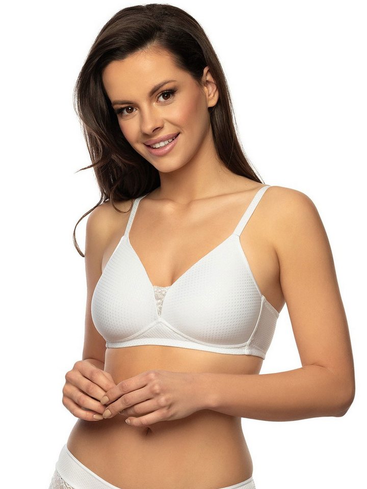 Viania Schalen-BH Schalen BH ohne Bügel Lou (Stück, 1-tlg) - von Viania