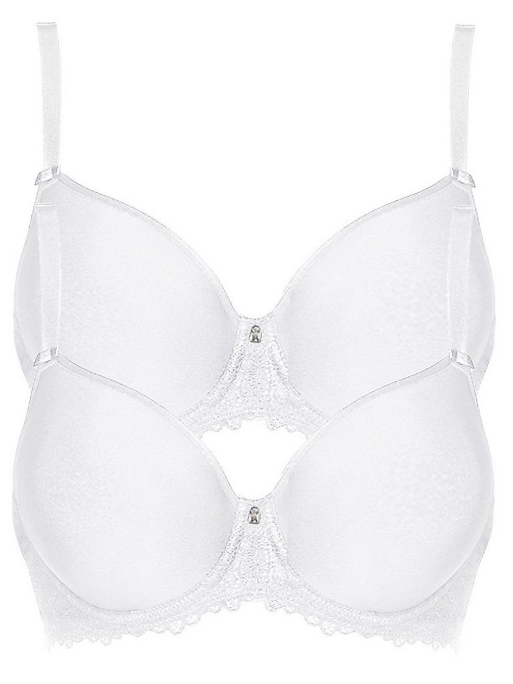 Viania Set: Schalen-BH 2er Pack Spacer Bügel BH Leni (Spar-Set, 2-tlg) nahtlos von Viania