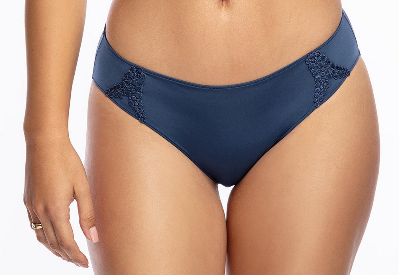 Viania Slip 151114 (1-St., 1) Serie Carola Slip Farbe Blau (Blue Nights) von Viania