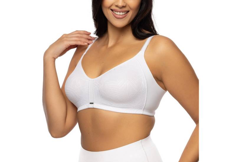 Viania Soft-BH 244468 (1) ohne Bügel Sideshaper große Größen Curvy Weiß von Viania
