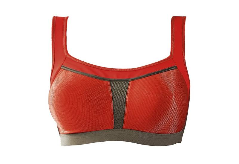 Viania Sport-BH 151430 (1-tlg) atmungsaktiv starker Halt High Function Rot Campari von Viania