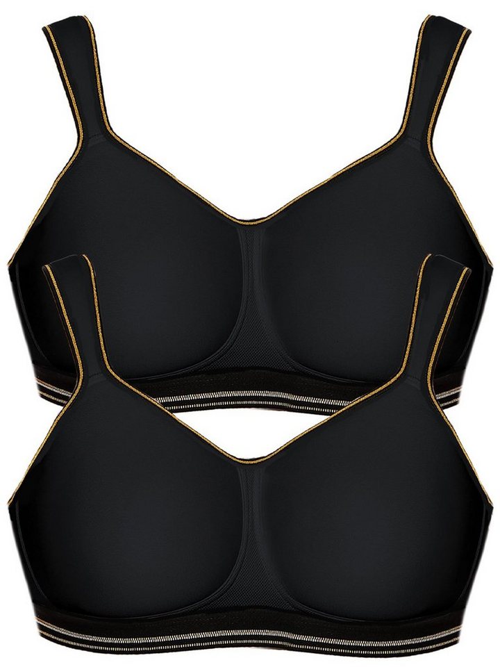 Viania Sport-BH 2er Pack Sport BH intense (Spar-Set, 2-tlg) nahtlos von Viania