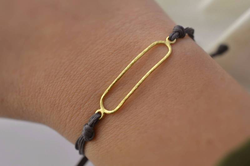 Minimal Gold Armband Massiv 18K Gehämmertes Skinny Bar Koordinaten Zartes Schlicht Minimal Gold Armband Massiv 18K Gehämmertes Skinny Bar Koordinaten Zartes Schlicht von ViazisJewelry