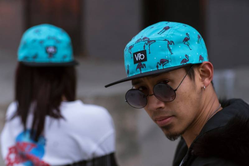 Vib Flamingo 5 Panel Hut von VibClothing
