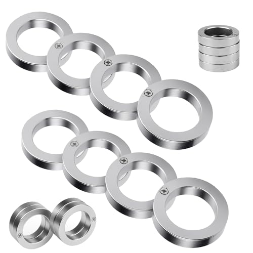 Vibbang 2 Stück Fidget Skill Ringe, 4 Finger Fidget Toys Set, Stress Ring für Erwachsene, Stressabbau Sensorische Ringes, Outdoor Spielzeug Adhs Ring Geschenk für Kinder Beruhigend Bei Stress Angst von Vibbang