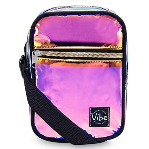 Vibe Festival Gear Klein 5in1 Schultertasche Umhängetasche Messenger Bag fur Herren und Damen, Jungen, Crossbody Crossbag Bauchtasche Handtasche Rucksack Handytasche von Vibe Festival Gear